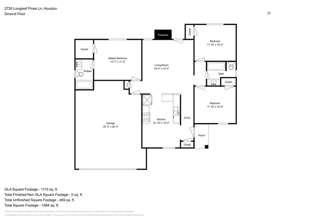 $1,625 | 2730 Longleaf Pines Lane, Houston, TX 77339