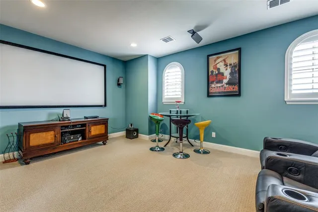 a room with furniture and window