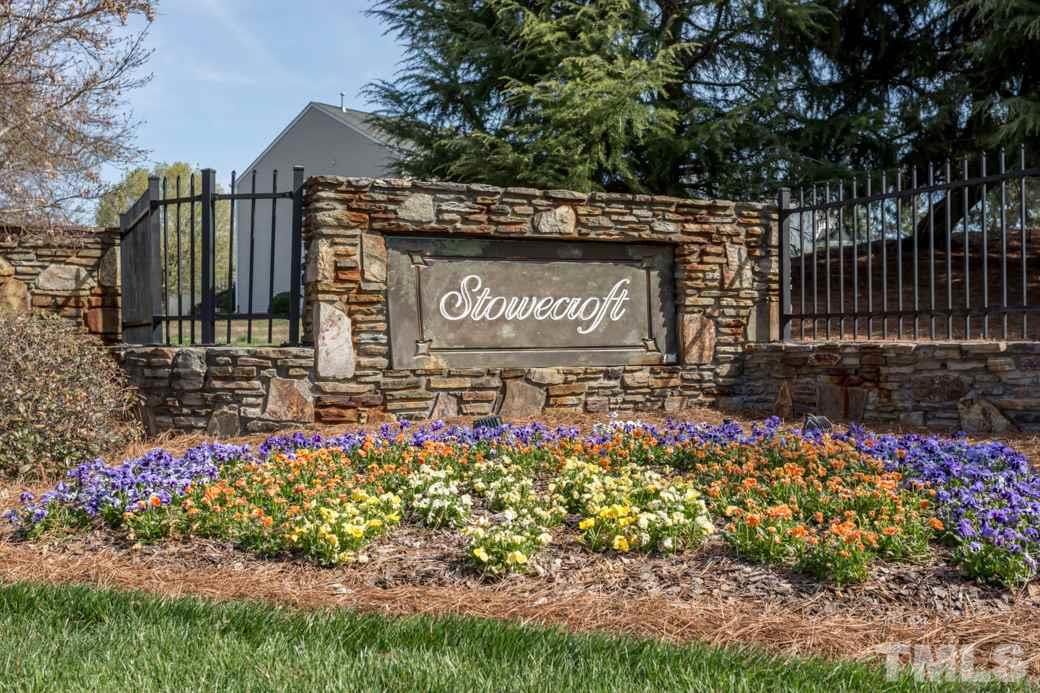 4357 Karlbrook Lane Raleigh, NC 27616 - Photo 2 of 25 a sign on the side of a building