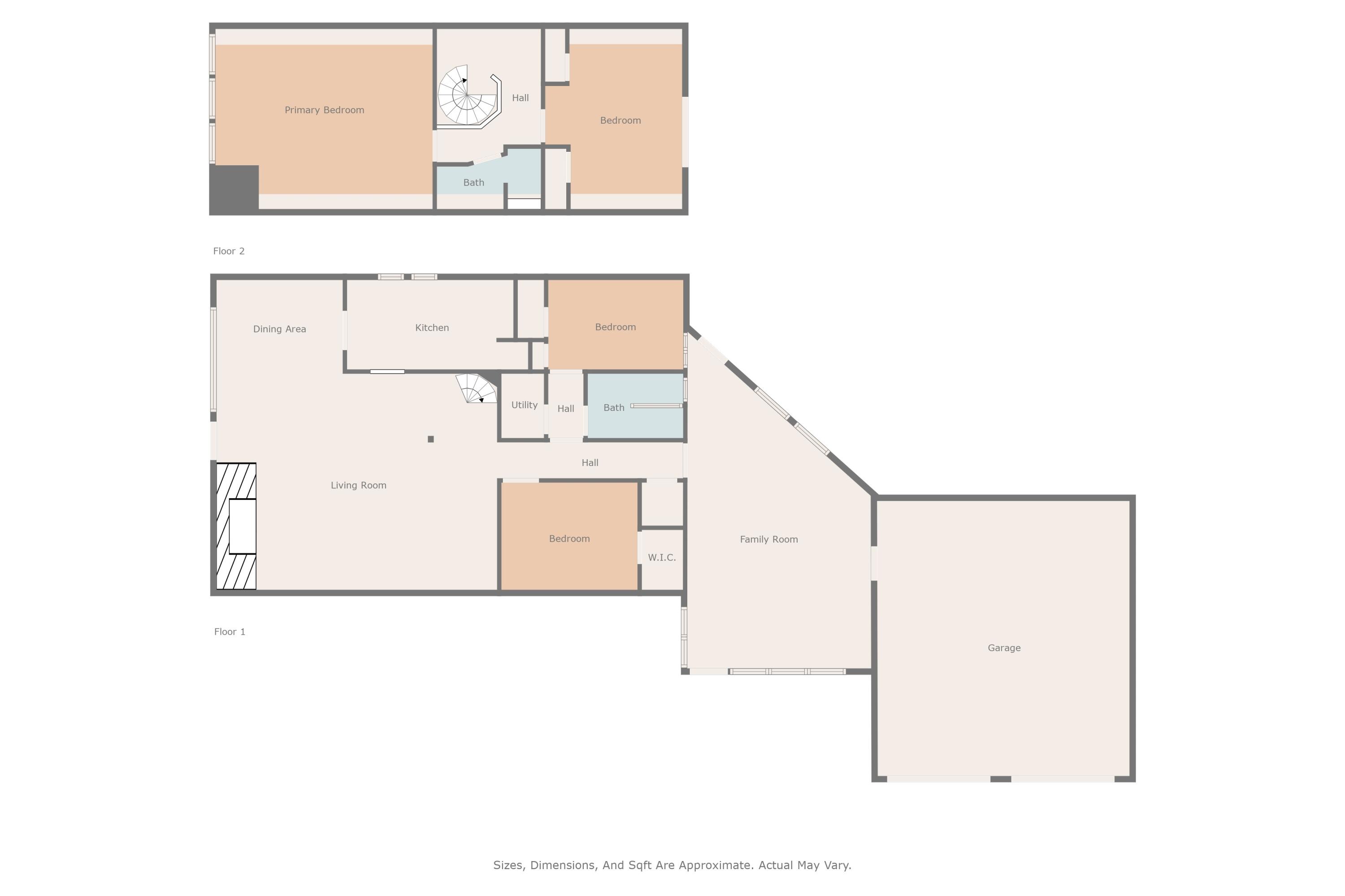 183 West Raven Road Payson, AZ 85541 - Photo 70 of 70 Upper/Lower Level Floor Plans