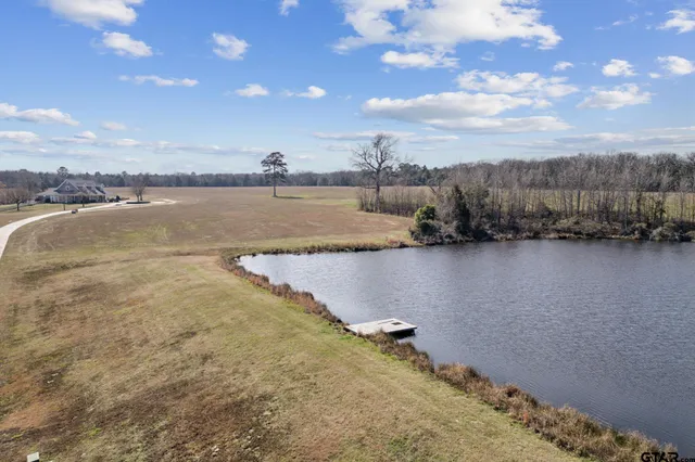 an aerial view of a houses