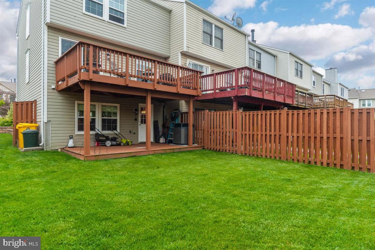 2479 Warm Spring Way Odenton, MD 21113 - Photo 27 of 34 Rear exterior with two-level decking