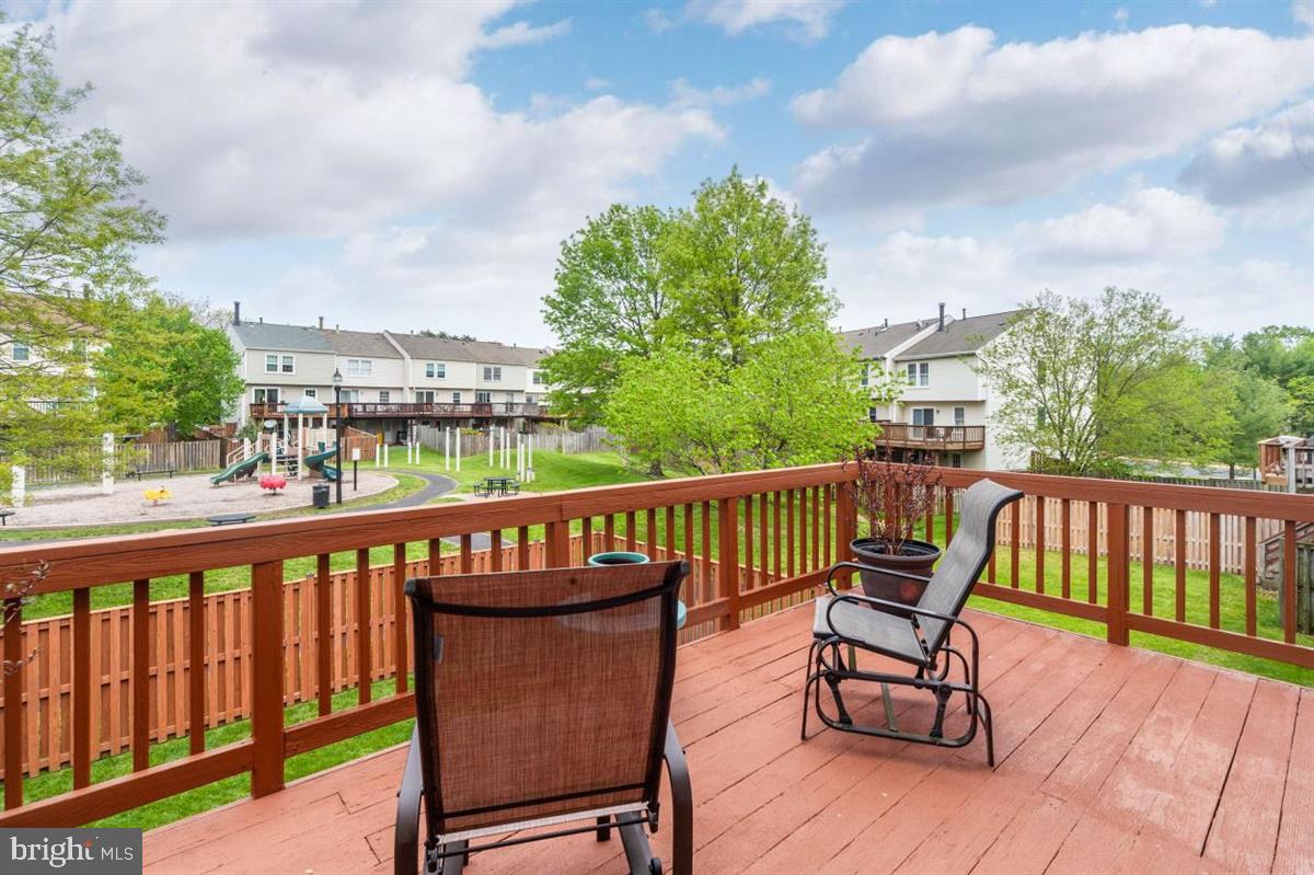2479 Warm Spring Way Odenton, MD 21113 - Photo 9 of 34 Freshly stained deck with open views