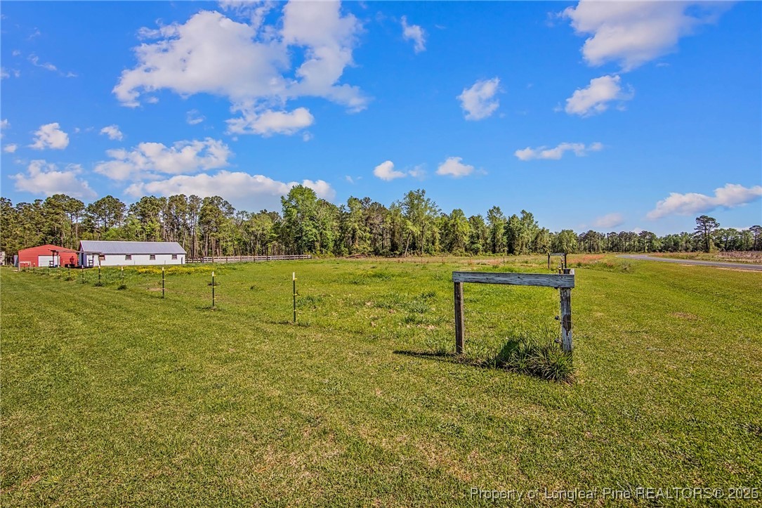 40 Kinlaw Road Lumberton, NC 28358 - Photo 11 of 50 a view of a garden with a building in the background