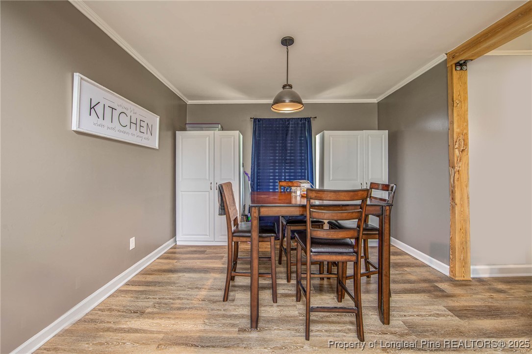 40 Kinlaw Road Lumberton, NC 28358 - Photo 35 of 50 a view of a dining room with furniture