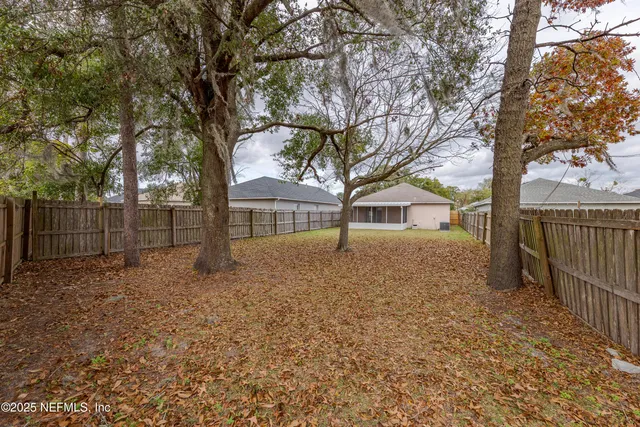 a house with trees in front of it