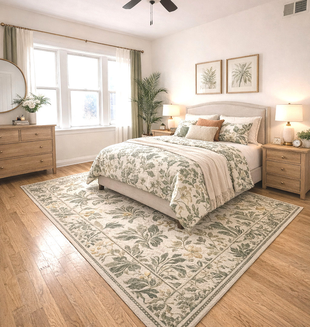 1248 North Spaulding Avenue, Unit 2 Chicago, IL 60651 - Photo 8 of 12 a bedroom with a large bed and a window