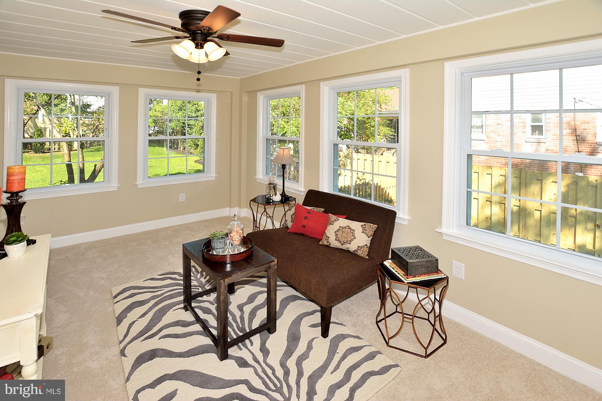6012 Grayson Street Springfield, VA 22150 - Photo 6 of 26 Family Room w/ new paint, windows & carpet
