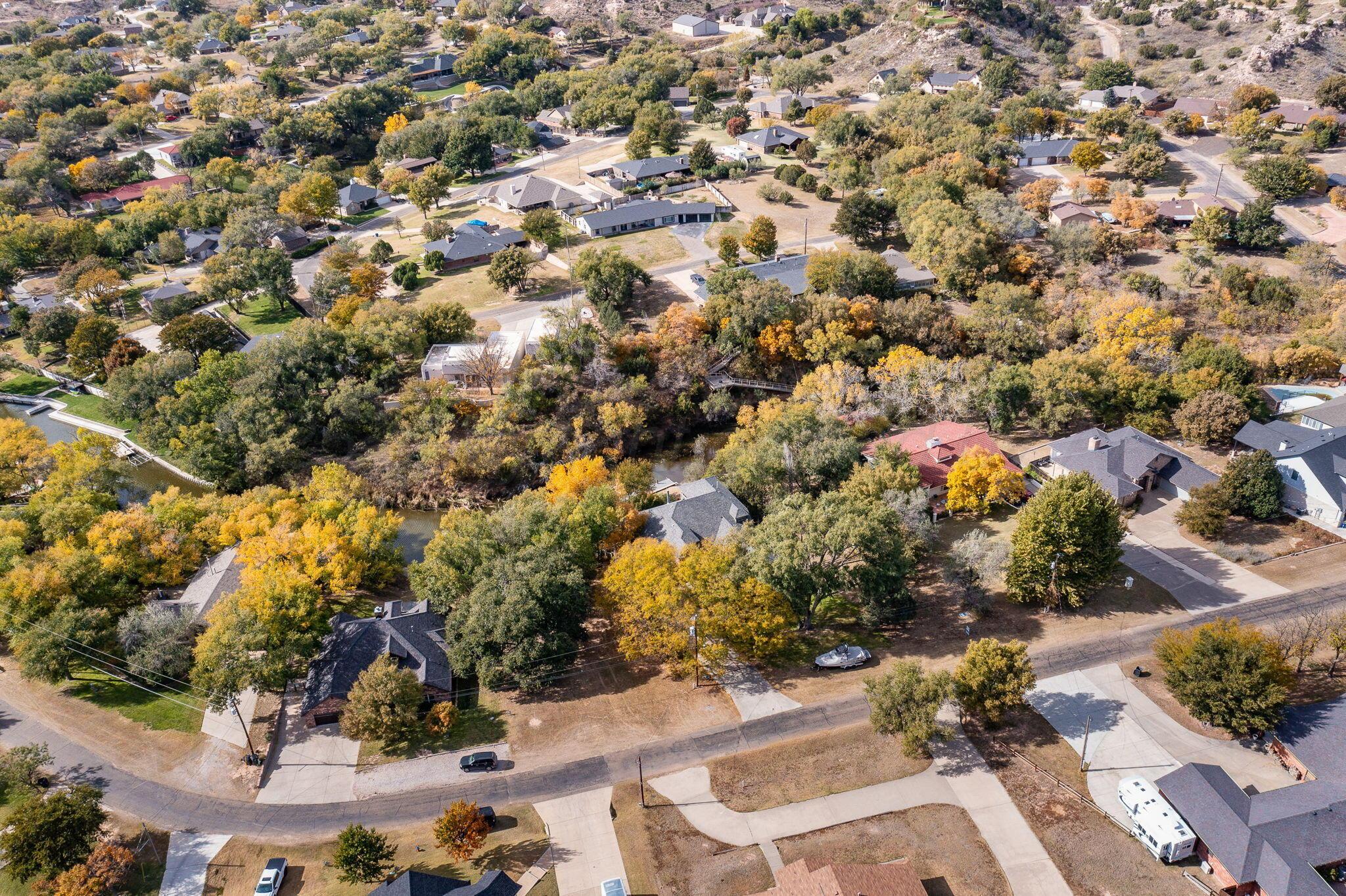 170 Dolphin Terrace Amarillo, TX 79118 - Photo 51 of 56 an aerial view of residential houses with outdoor space