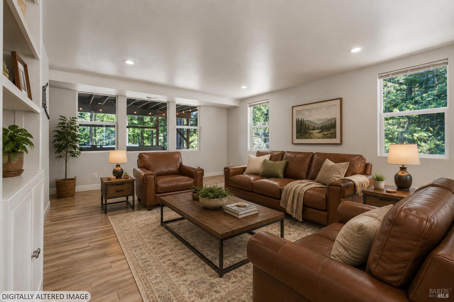 44000 Iversen Road Gualala, CA 95445 - Photo 8 of 64 a living room with furniture and large windows