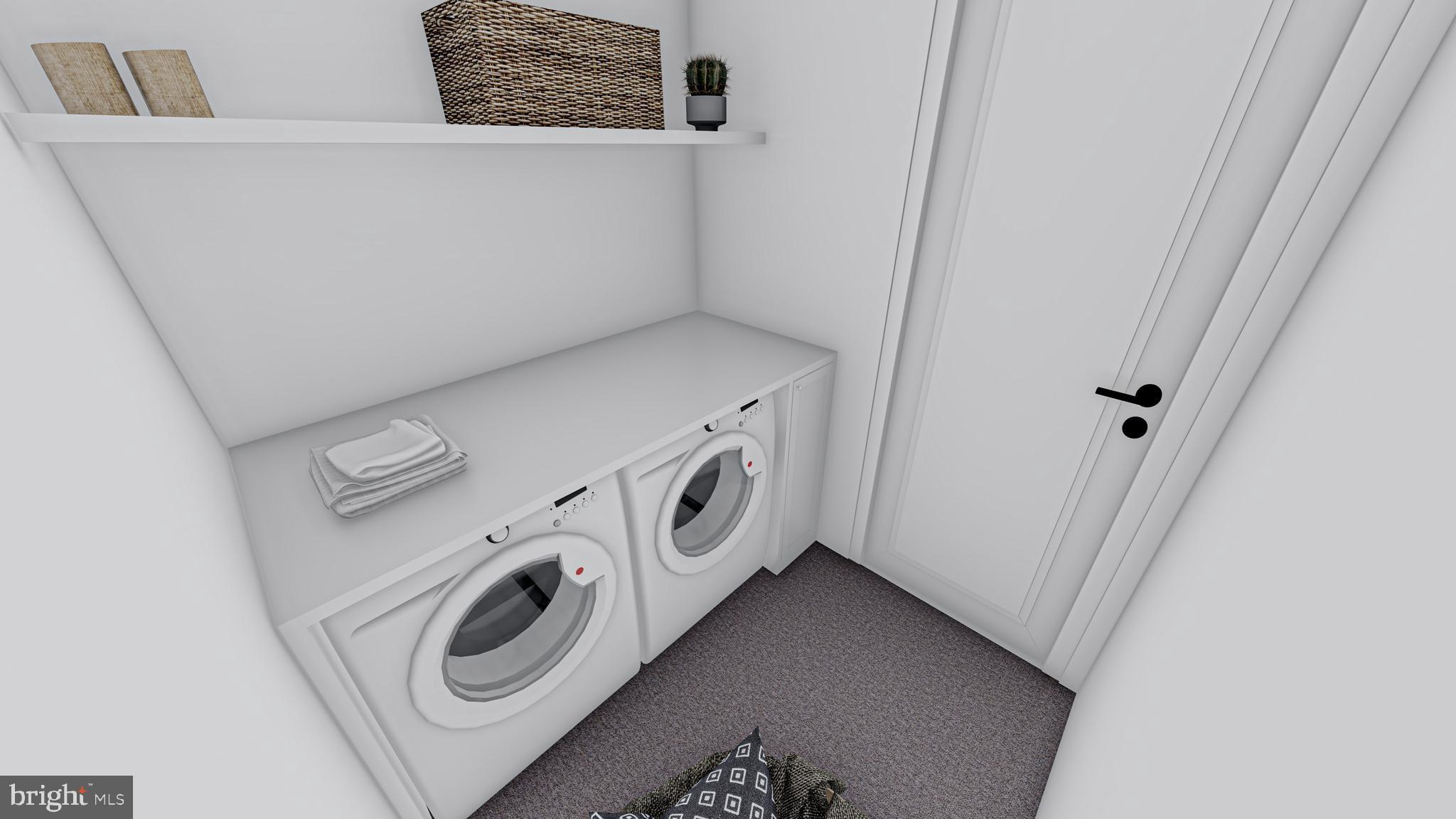 Lot#2 Willow Road Wallingford, PA 19086 - Photo 11 of 13 a utility room with dryer and washer