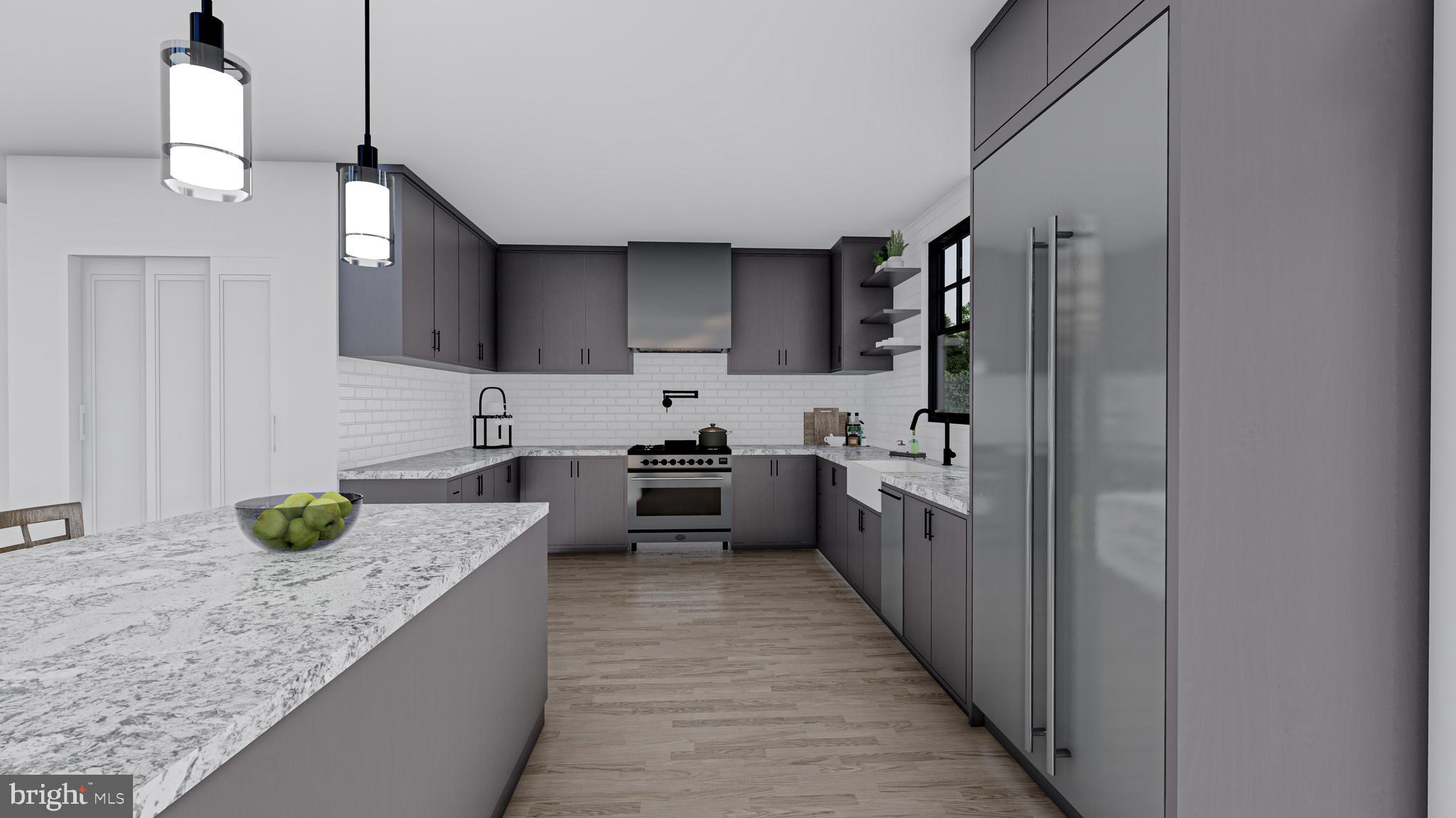 Lot#2 Willow Road Wallingford, PA 19086 - Photo 4 of 13 a kitchen with sink cabinets and counter top space