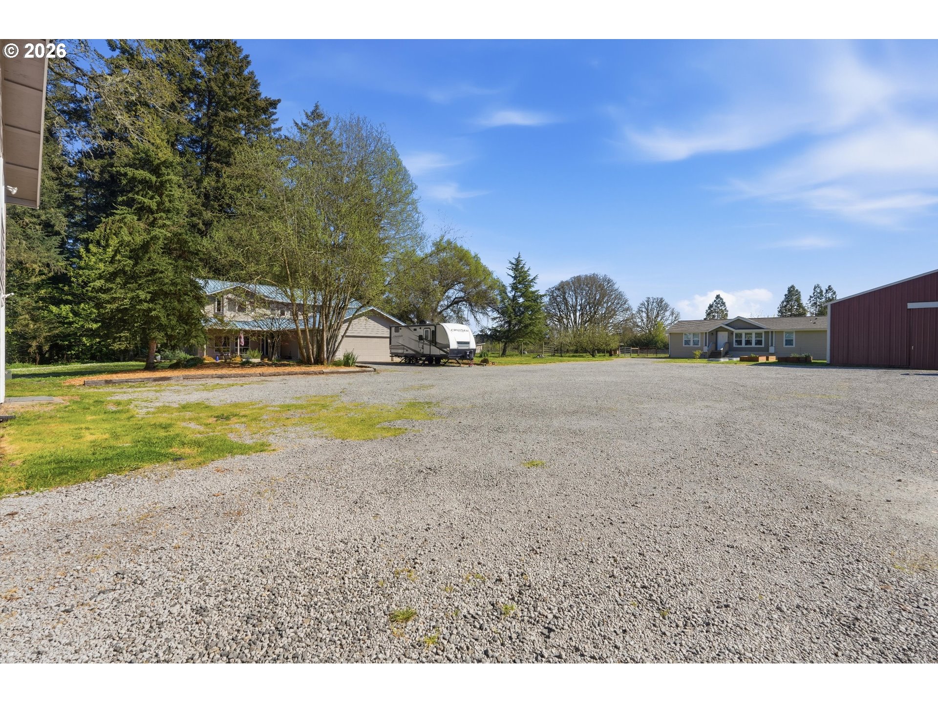 23032 Northeast Hagey Road Dundee, OR 97115 - Photo 3 of 42 a view of a house with a big yard