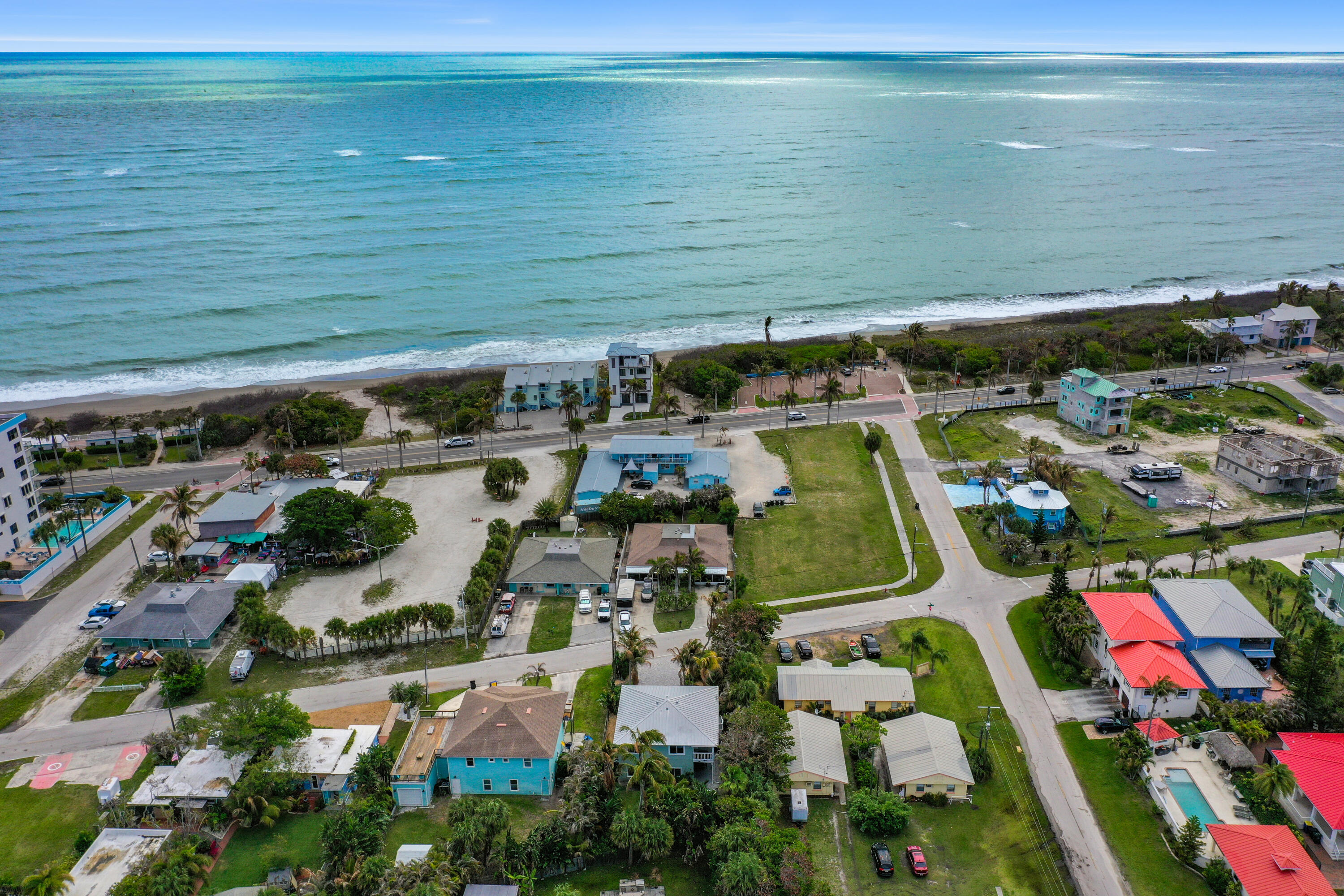 413 Hernando Street Fort Pierce, FL 34949 - Photo 40 of 43 with aerial view of residential houses with outdoor space