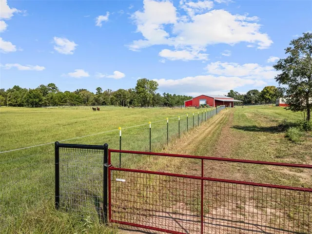 a garden view with a lake view