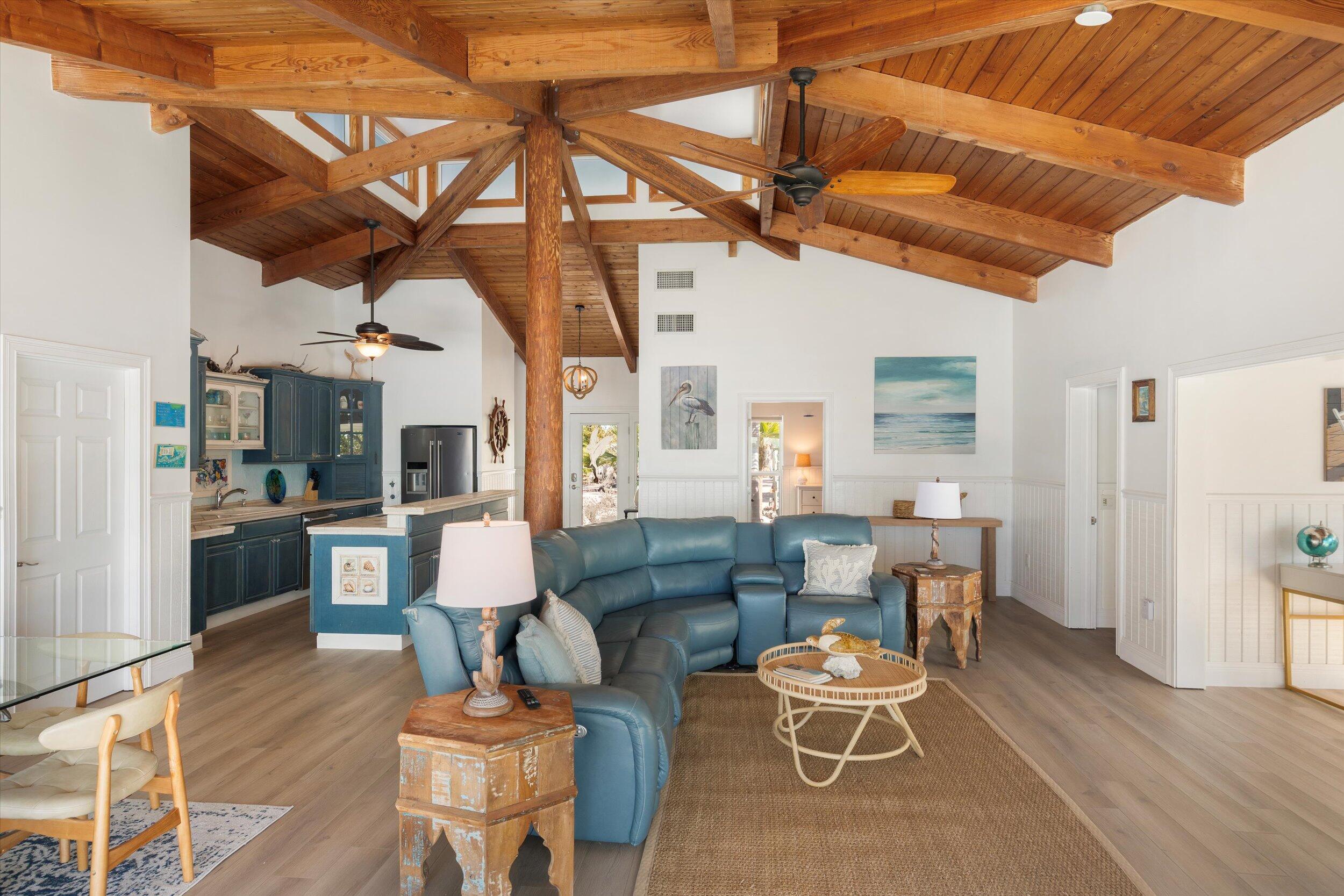 29581 Richard Road Big Pine Key, FL 33043 - Photo 34 of 78 Living Room/Kitchen