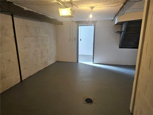 a view of water heater room