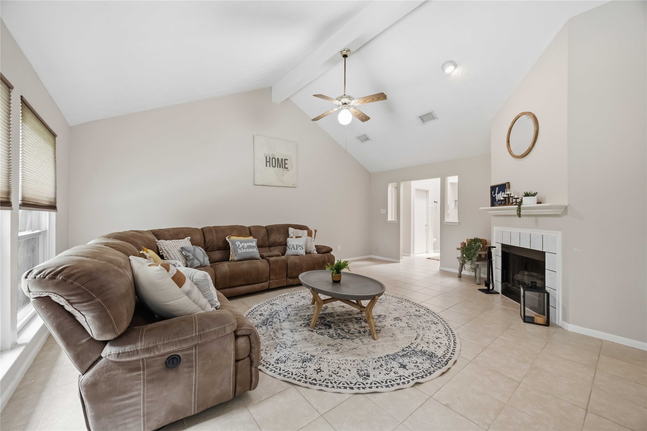 3226 Keygate Drive Spring, TX 77388 - Photo 6 of 34 Living Area-View From Kitchen