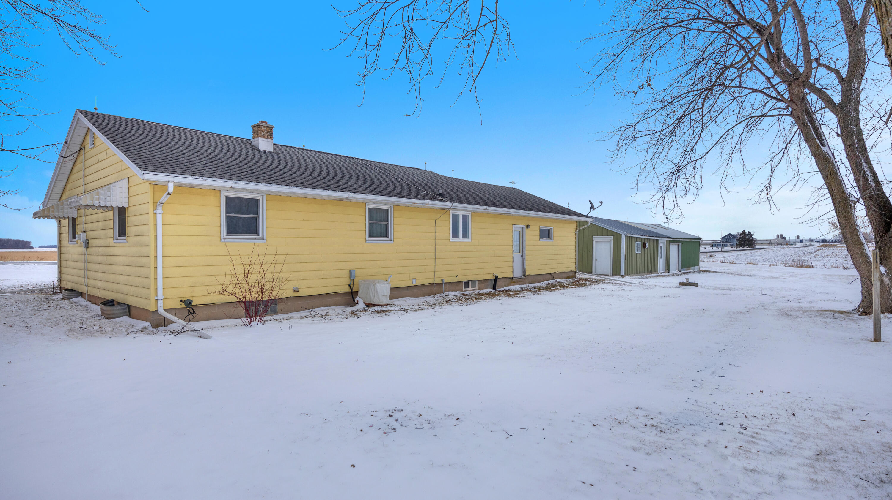 W3121 Faro Springs Road Hilbert, WI 54129 - Photo 20 of 34 Backyard 1-2