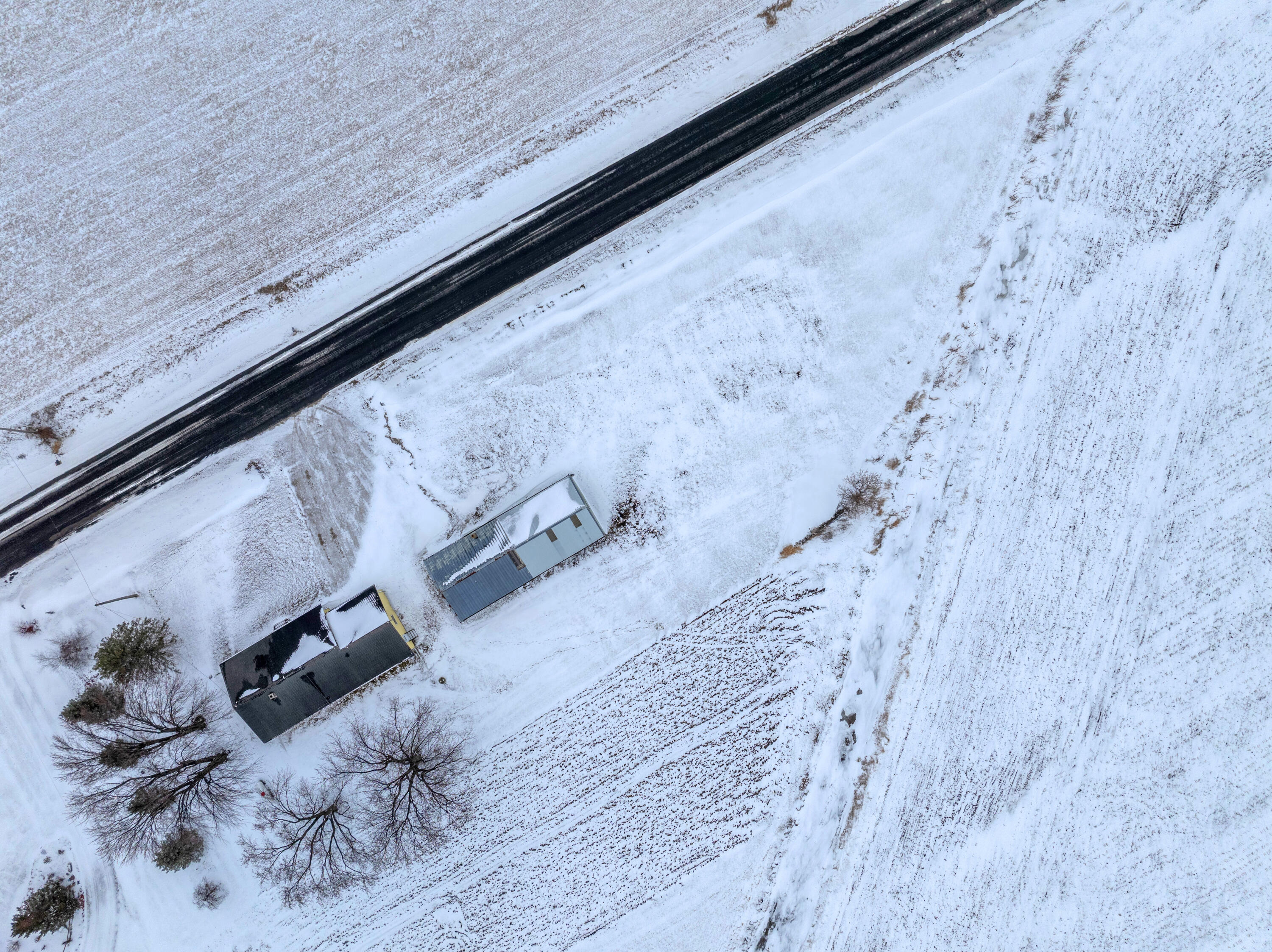 W3121 Faro Springs Road Hilbert, WI 54129 - Photo 28 of 34 Birdseye Aerial 1