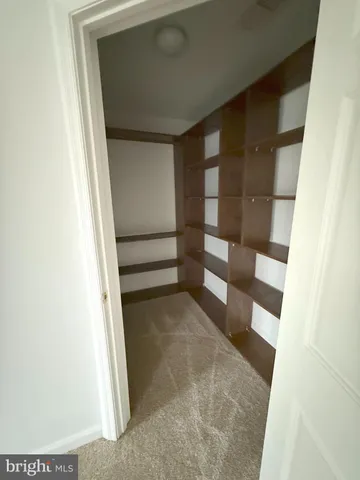 a view of a livingroom with an empty space