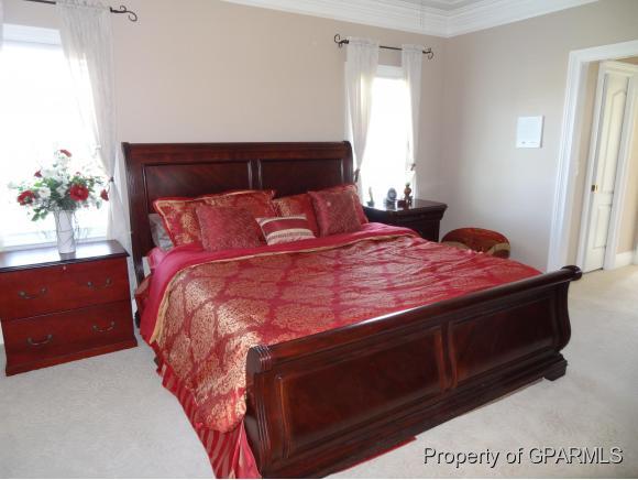 very large master bedroom