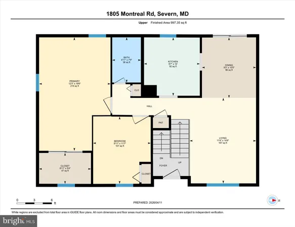 $500,000 | 1805 Montreal Road, Severn, MD 21144