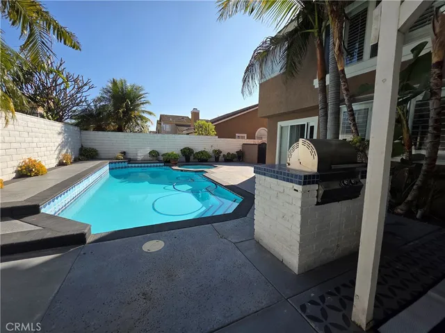 a view of outdoor space and garden