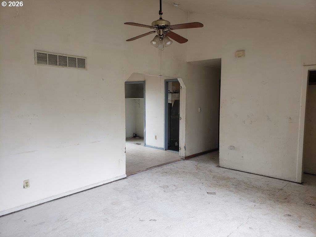 907 South College Street Joseph, OR 97846 - Photo 13 of 25 a view of a livingroom with a ceiling fan and a chandelier fan