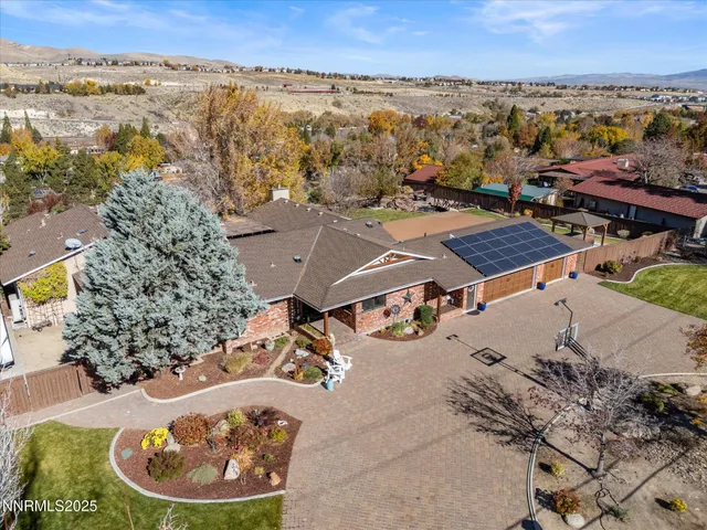 a view of a lake with mountains in the background