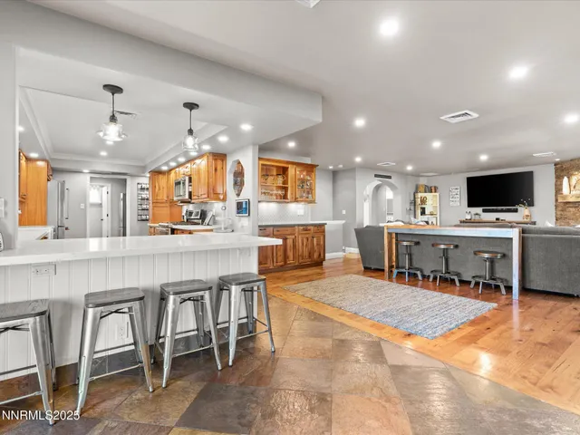 a white bath tub sitting in a bathroom