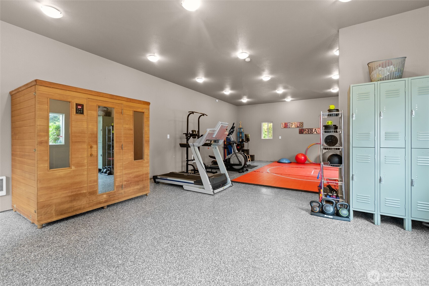 16115 243rd Street East Graham, WA 98338 - Photo 20 of 38 a view of a room with gym equipment