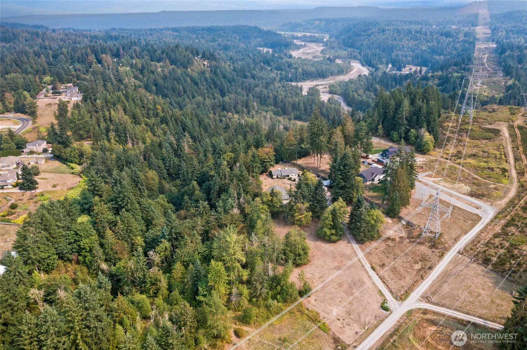 16115 243rd Street East Graham, WA 98338 - Photo 35 of 38 an aerial view of residential house with outdoor space