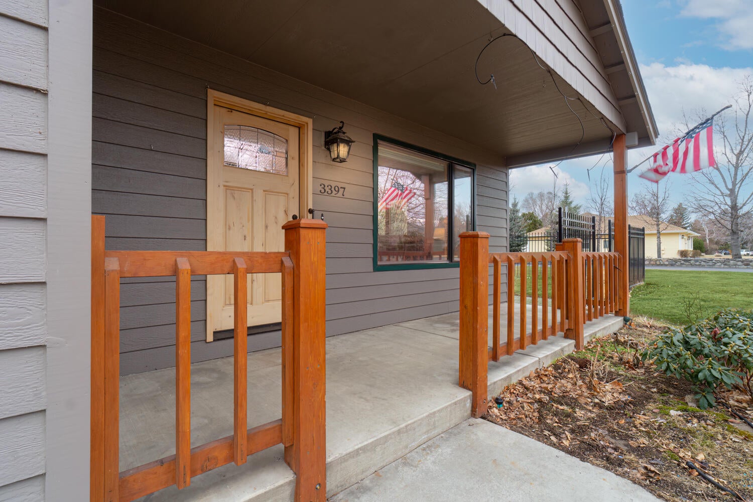 3397 Northeast Stonebrook Loop Bend, OR 97701 - Photo 3 of 35 Covered front porch