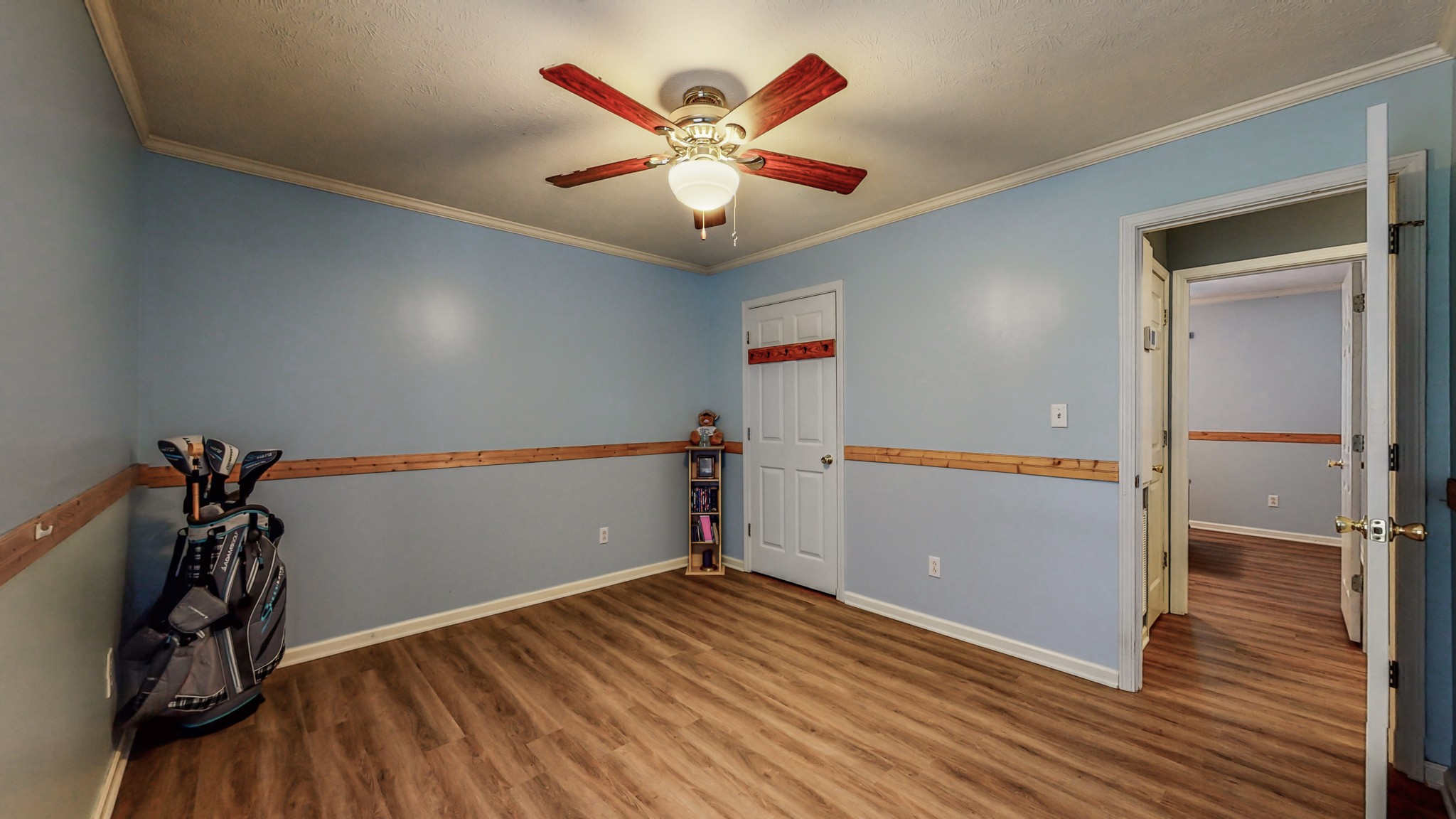 1243 White Road Bon Aqua, TN 37025 - Photo 22 of 42 wooden floor in an empty room