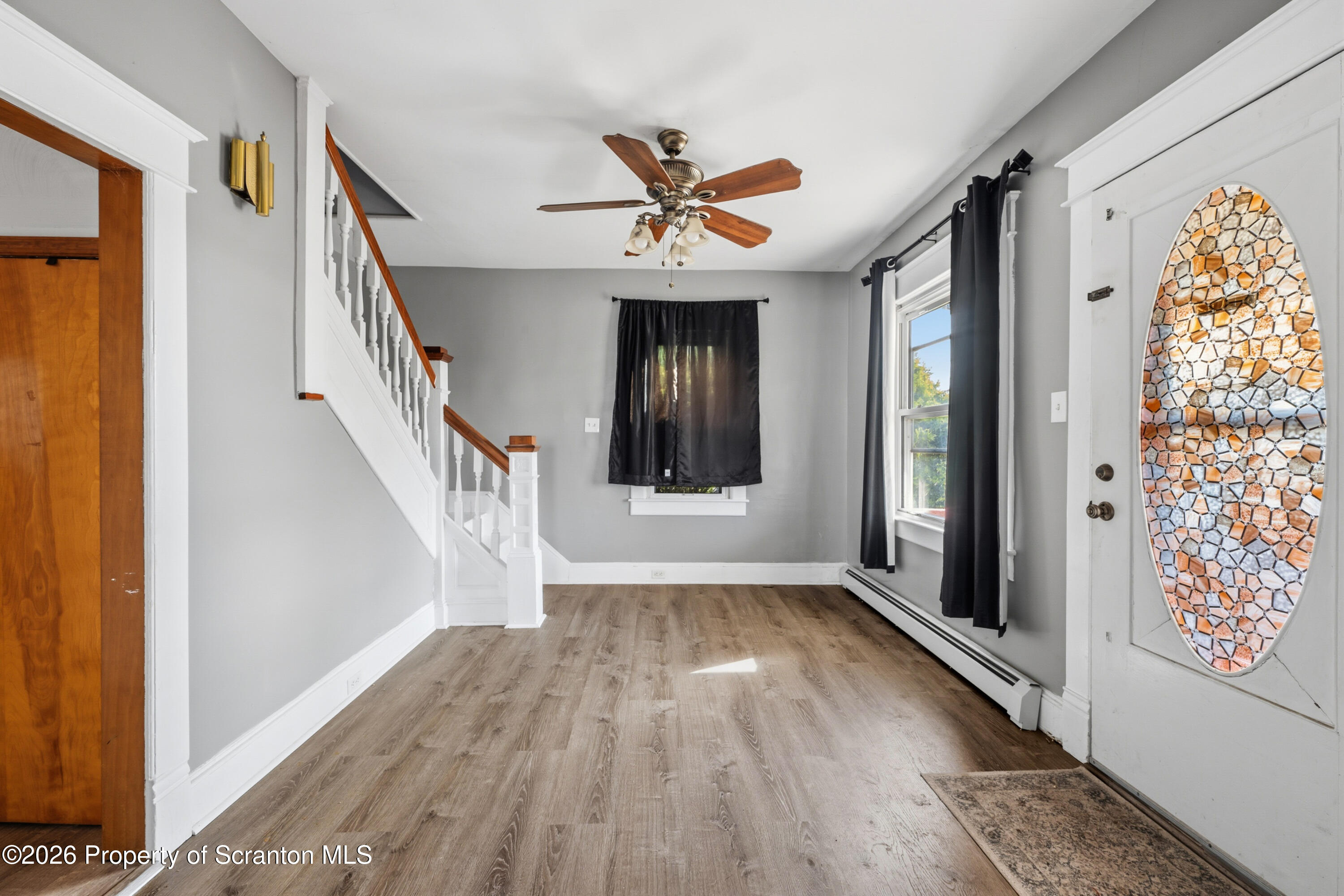 435 Foote Avenue Duryea, PA 18642 - Photo 11 of 51 a view of entryway with wooden floor