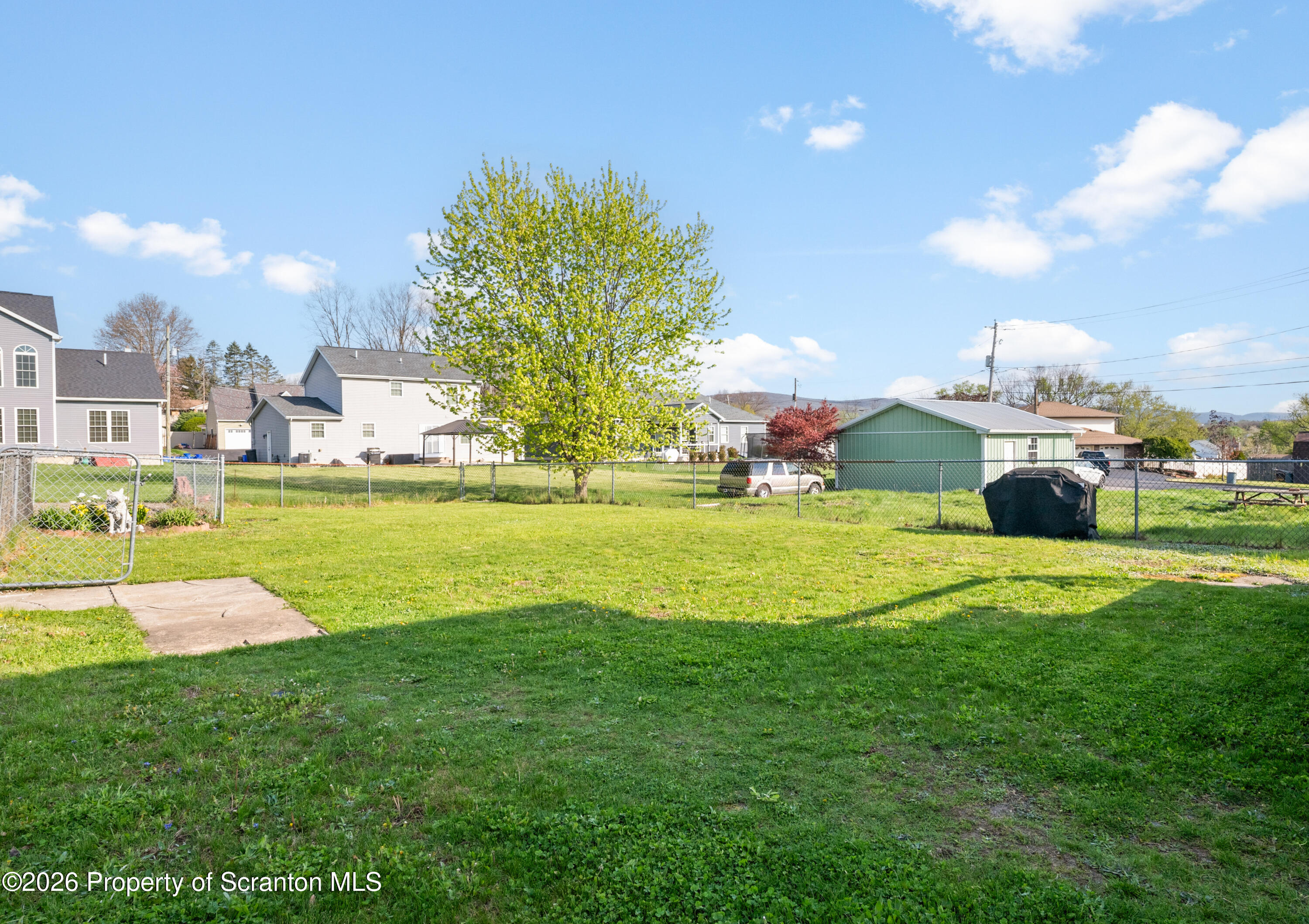 435 Foote Avenue Duryea, PA 18642 - Photo 41 of 51 a view of yard with swimming pool and green space