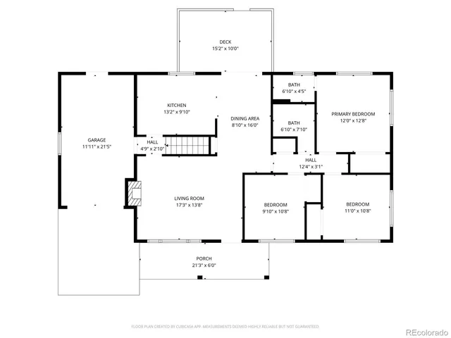 a picture of a bench in the back