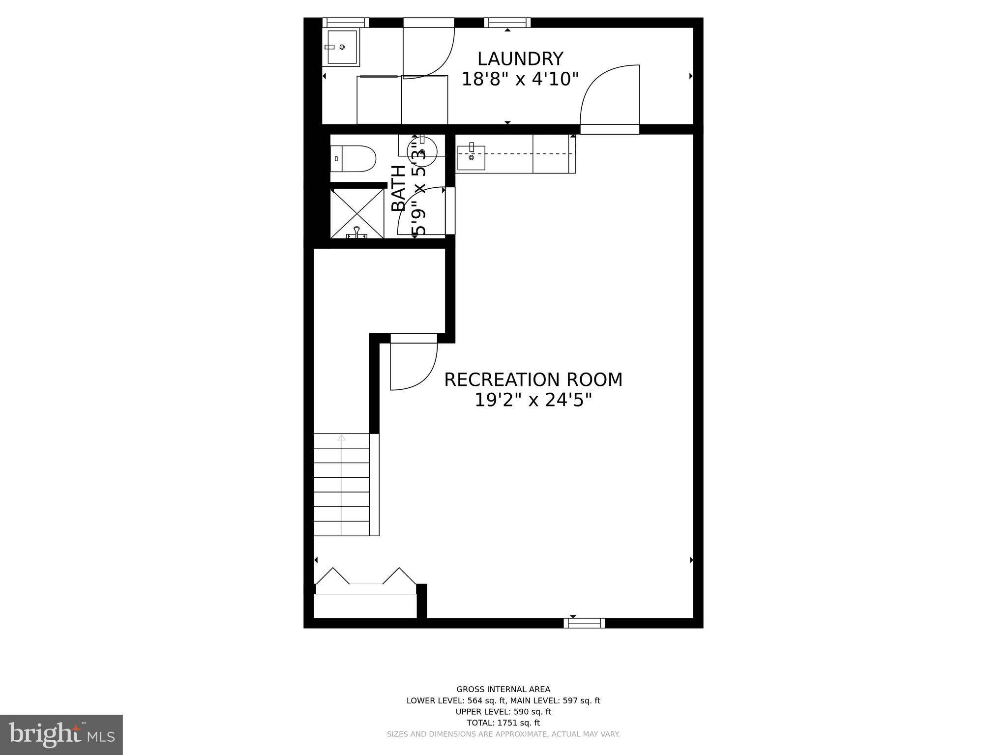 822 Cooks Lane Baltimore, MD 21229 - Photo 30 of 32 Floor Plan