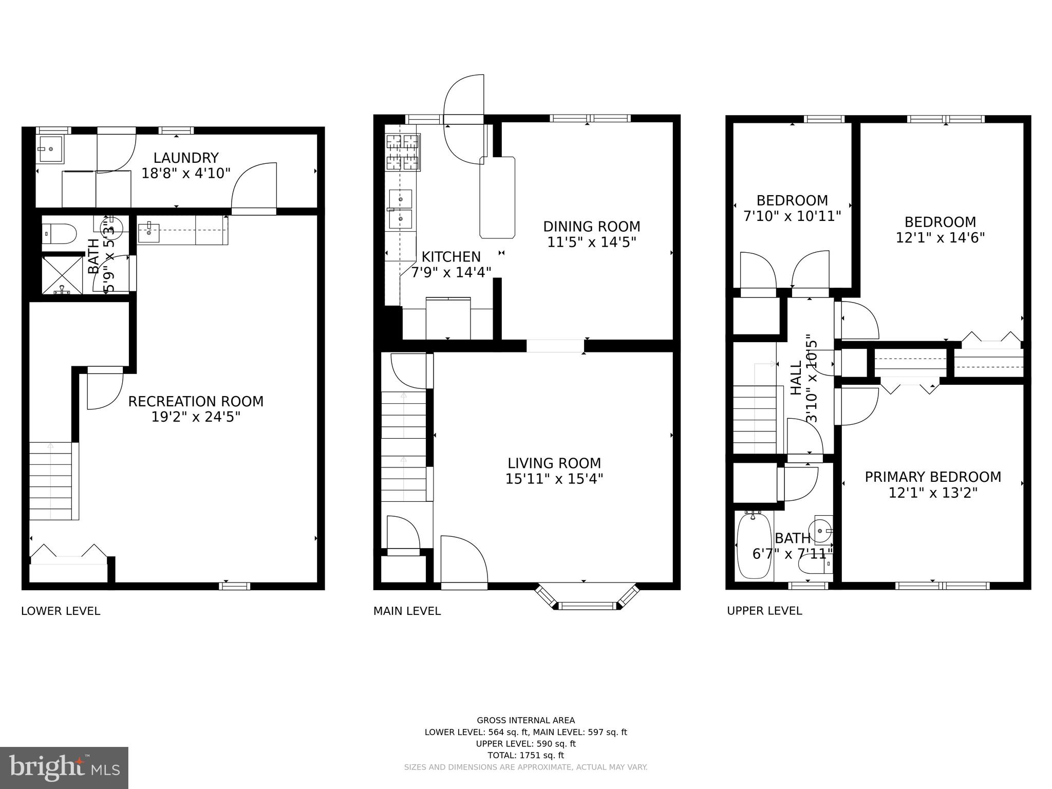 822 Cooks Lane Baltimore, MD 21229 - Photo 31 of 32 Floor Plan
