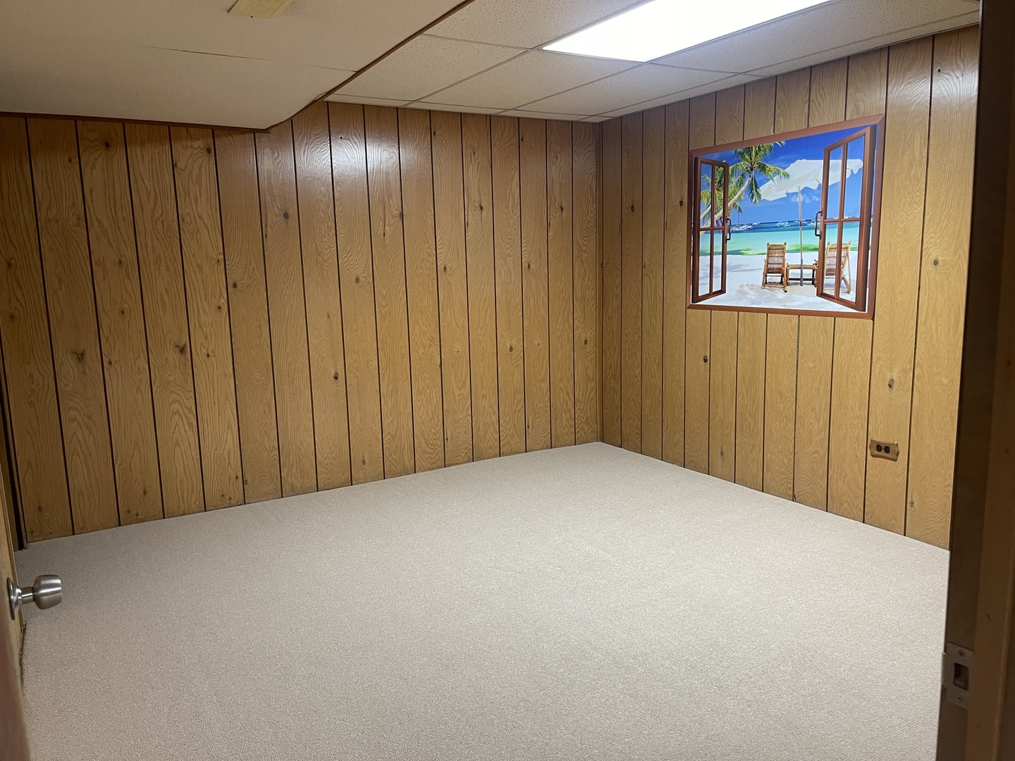1964 Crescent Lane Hoffman Estates, IL 60169 - Photo 7 of 11 a view of an empty room with wooden walls