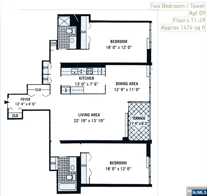 5 Horizon Road, Unit 2909 Fort Lee, NJ 07024 - Photo 4 of 29