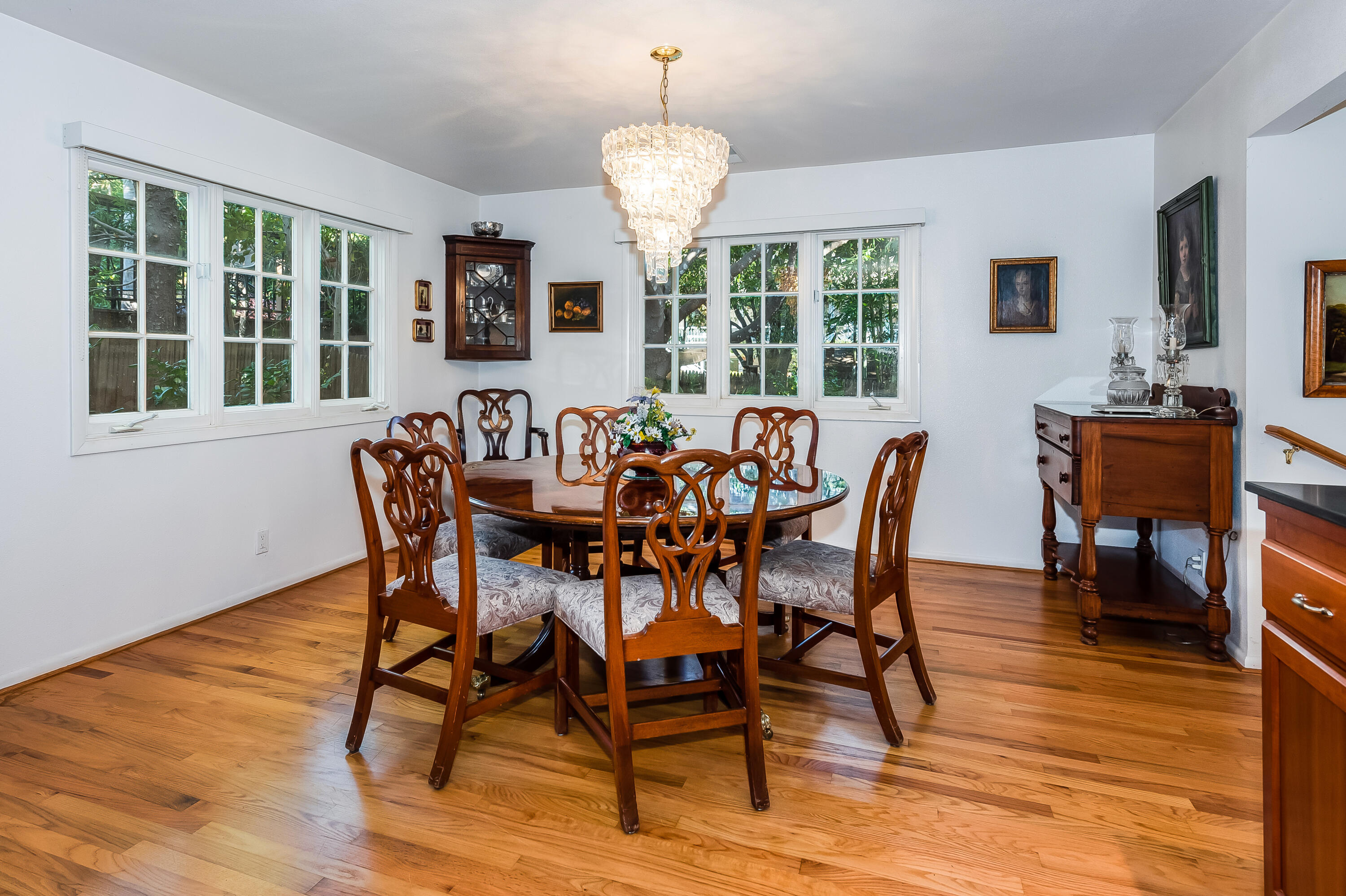 0 Hermosillo Road Montecito, CA 93108 - Photo 6 of 10 a view of a dining room with furniture window and wooden floor