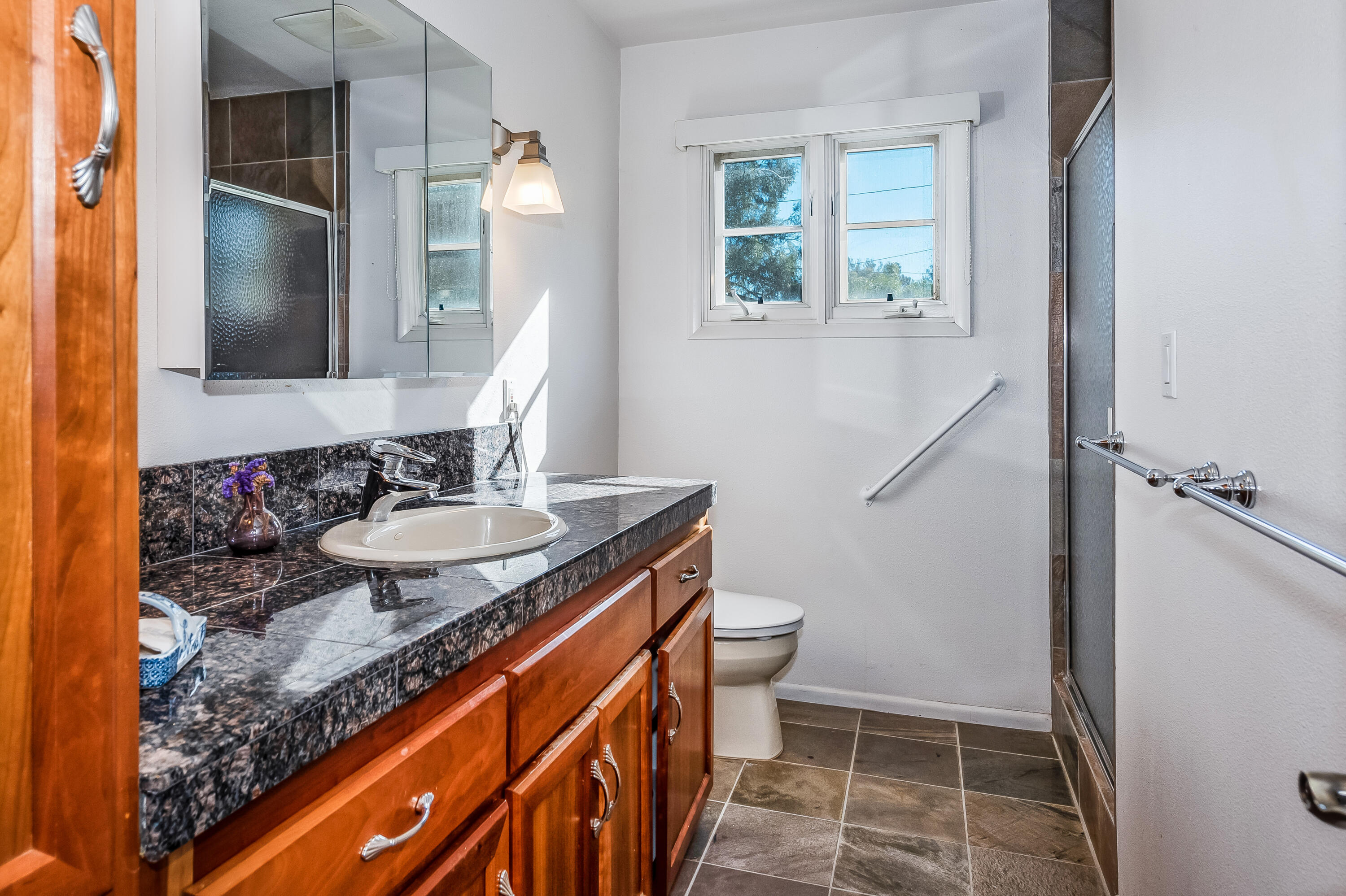 0 Hermosillo Road Montecito, CA 93108 - Photo 8 of 10 a bathroom with a sink and a mirror
