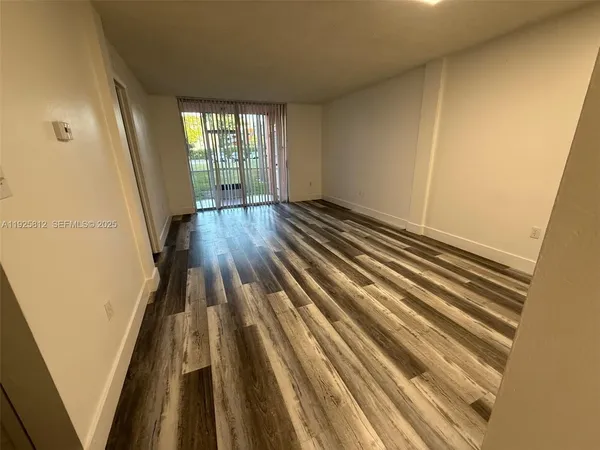 a view of wooden floor in a room