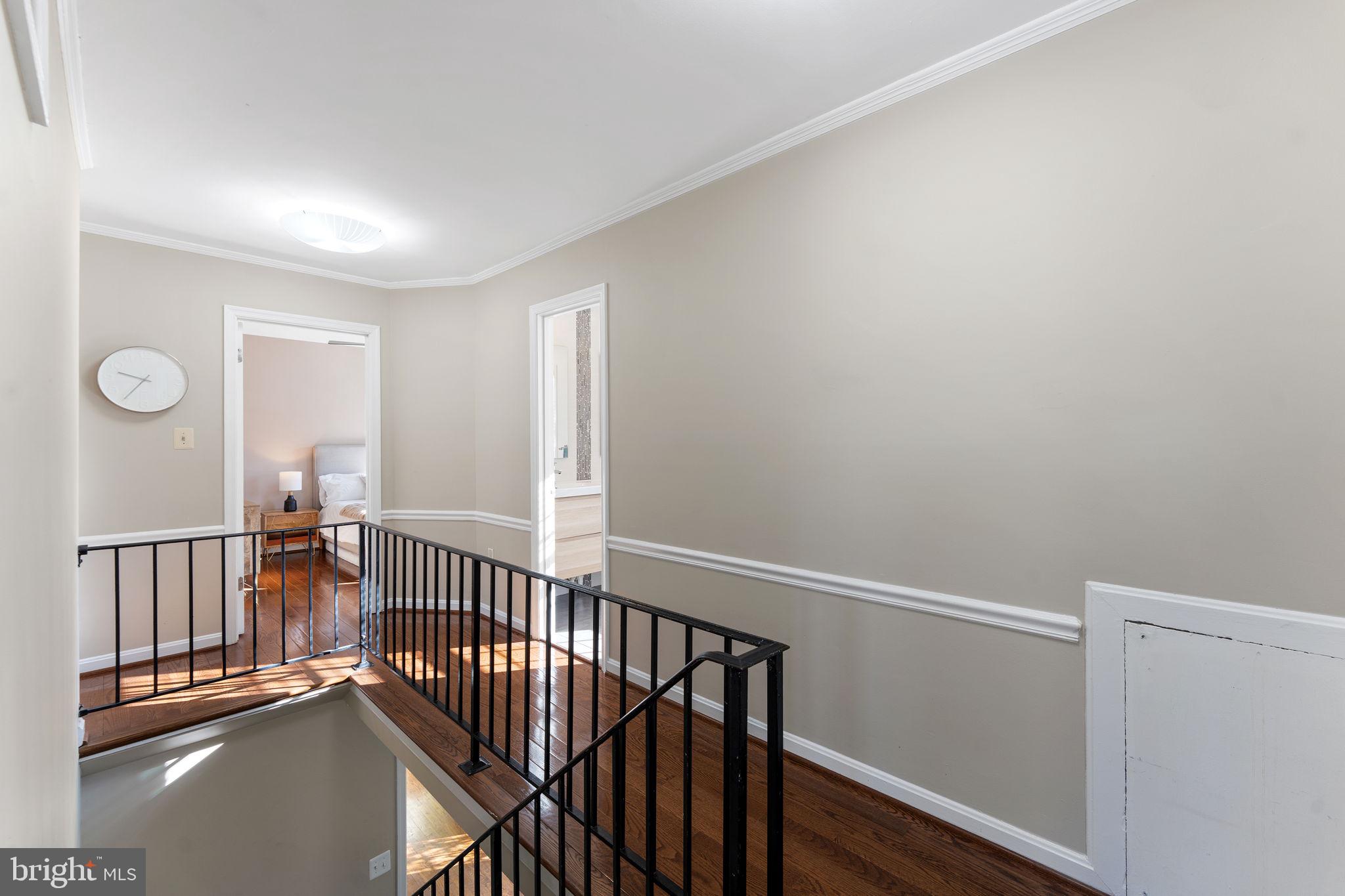 6140 Ramshorn Drive McLean, VA 22101 - Photo 21 of 72 a view of entryway with wooden floor