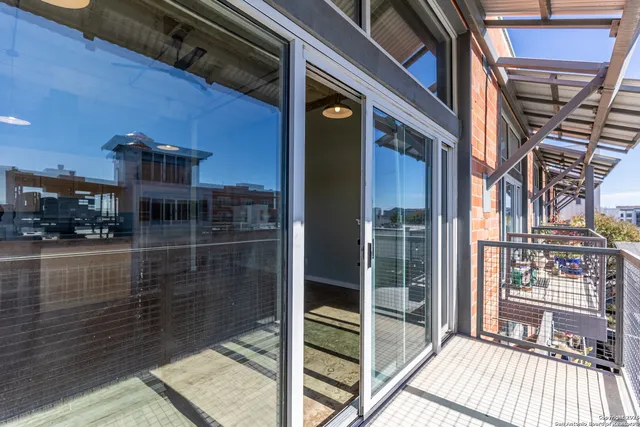 a view of a house with a balcony