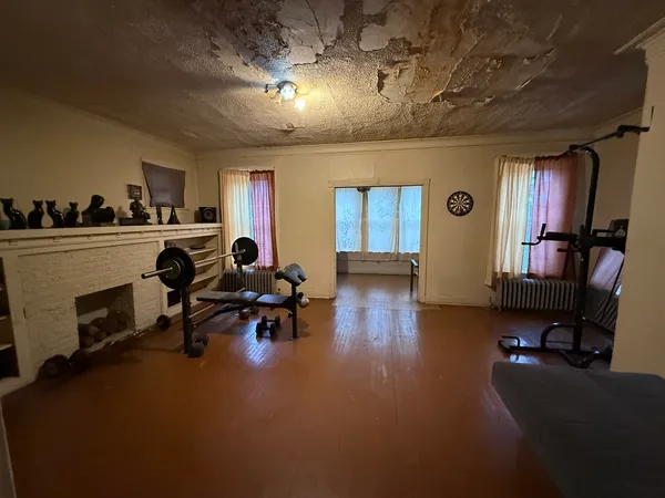 a view of a small space