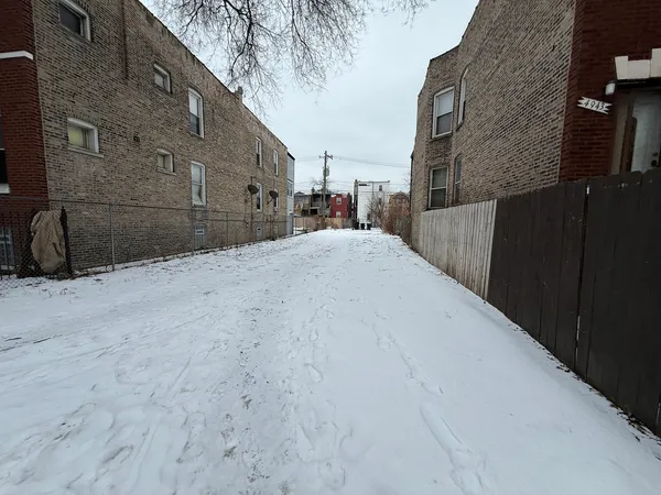 a view of road and building