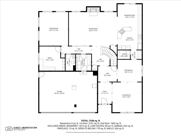 a picture of a floor plan